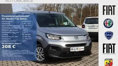 Nuova Fiat Doblò Comfort 131 CV (96 kW) 2026 Nero Monovolume