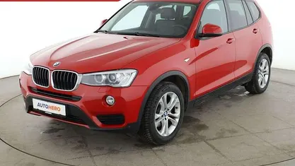Usata BMW X3 Sport Line 190 CV (139 kW) 2016 Rosso SUV
