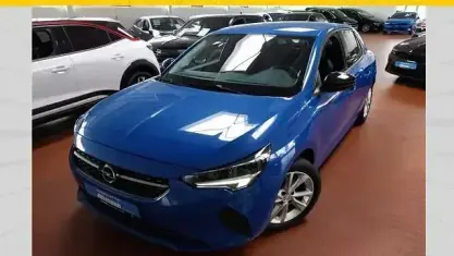 Gebraucht Opel Corsa Elegance 101 PS (74 kW) 2022 Perl blau/voltaik blau Kleinwagen