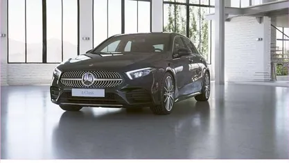 Schwarz Gebraucht 2022 Mercedes A250 AMG Limousine | 28.790 € (Fairer Preis)
