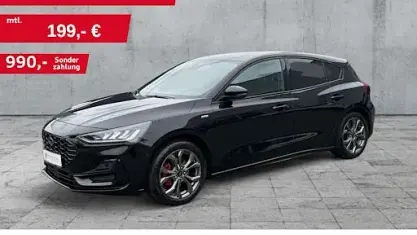 Gebraucht Ford Focus ST-Line 125 PS (91 kW) 2022 Schwarz Limousine