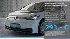 Gletscherweiß metallic Gebraucht 2022 VW ID.3 Pro Kleinwagen | 22.770 € (Superpreis)