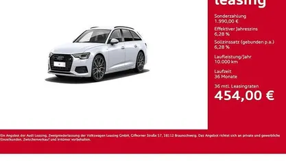 Usata Audi A6 S-Line 265 CV (194 kW) 2023 Bianco Station wagon