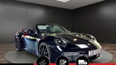 Tiefschwarzmetallic Gebraucht 2023 Porsche 911 Turbo S Cabriolet Chrono Cabrio | 239.950 € (Superpreis)