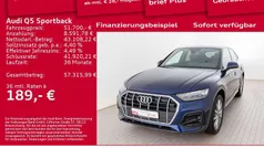 Navarrablau metallic Gebraucht 2025 Audi Q5 Advanced Plus SUV | 51.700 € (Superpreis)