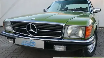Käytetty Mercedes SLC450 218 HP (160 kW) 1978 Vihreä Coupe - kaksiovinen