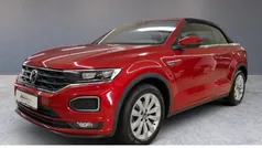 Rot Gebraucht 2021 VW T-Roc Cabriolet R-line Cabrio | 22.490 € (Superpreis)