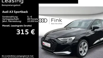 Gebraucht Audi A3 Comfort 150 PS (110 kW) 2025 Mythosschwarz metallic Limousine