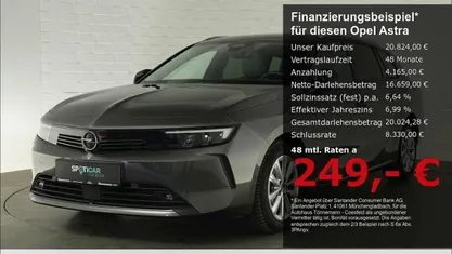 Gebraucht Opel Astra Elegance 131 PS (96 kW) 2023 Kombi