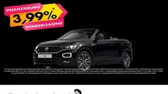 Schwarz Gebraucht 2021 VW T-Roc Cabriolet R-line Cabrio | 24.777 € (Fairer Preis)