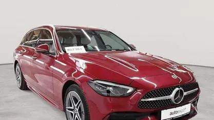 Brugt Mercedes C300e AMG line 204 HK (150 kW) 2023 Rød Stationcar