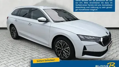 Neu Skoda Octavia Selection 150 PS (110 kW) 2026 Moonwhite metallic Kombi