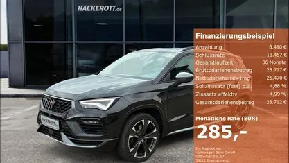 Schwarz Gebraucht 2022 Cupra Ateca SUV | 33.960 € (Fairer Preis)