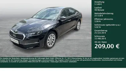 Gebraucht Skoda Octavia Selection 150 PS (110 kW) 2025 Schwarzmagic perleffekt Limousine