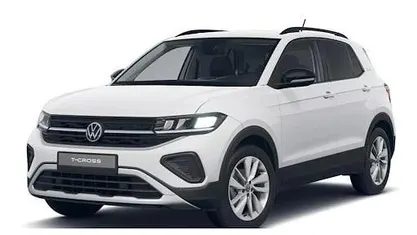 Pure white Gebraucht 2025 VW T-Cross Goal SUV | 21.490 € (Fairer Preis)