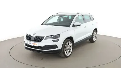 Gebraucht Skoda Karoq Style 150 PS (110 kW) 2017 Weiß SUV