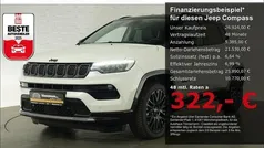 Weiss Gebraucht 2023 Jeep Compass SUV | 26.924 € (Guter Preis)