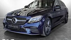 Cavansitblau metallic Gebraucht 2021 Mercedes C300 AMG Kombi | 35.990 € (Fairer Preis)
