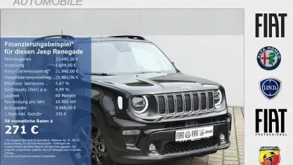 Occasion Jeep Renegade 131 PK (96 kW) 2024 Zwart SUV