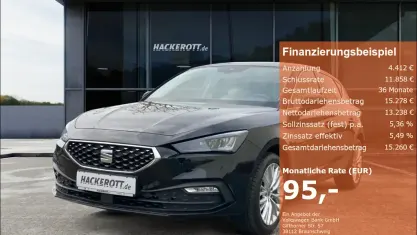 Gebraucht Seat Leon XCELLENCE 110 PS (80 kW) 2022 Schwarz Limousine