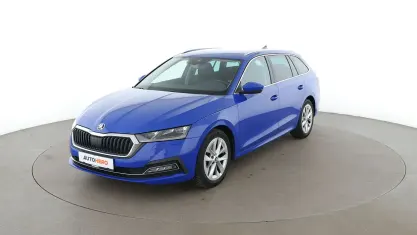 Gebraucht Skoda Octavia First Edition 150 PS (110 kW) 2021 Blau Kombi