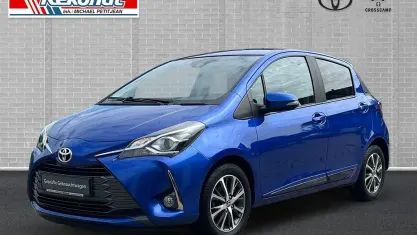 Gebraucht Toyota Yaris Club 72 PS (52 kW) 2019 Blau Limousine