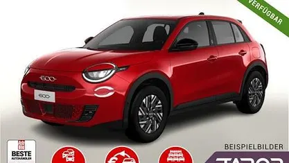 Passione rot Gebraucht 2024 Fiat 600E Red SUV | 23.888 € (Superpreis)
