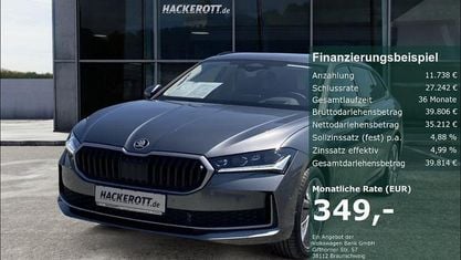 Używany Skoda Superb Selection 204 KM (150 kW) 2025 Szary Kombi