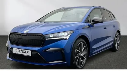 Blau Gebraucht 2022 Skoda Enyaq iV SportLine SUV | 29.880 € (Fairer Preis)