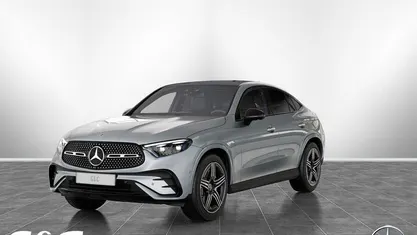Metalliclack hightechsilber Gebraucht 2025 Mercedes GLC300 AMG Coupé | 61.998 € (Guter Preis)