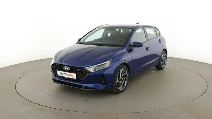 Gebraucht Hyundai i20 Intro Edition 101 PS (74 kW) 2020 Blau Kleinwagen