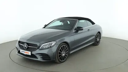 Gebraucht Mercedes C400 AMG line 333 PS (244 kW) 2019 Grau Cabrio
