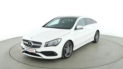 Weiß Gebraucht 2018 Mercedes CLA180 Shooting Brake AMG line Kombi | 20.430 € (Fairer Preis)
