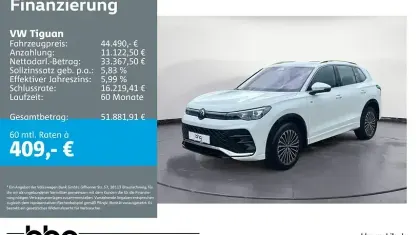 Gebraucht VW Tiguan R-line 193 PS (141 kW) 2025 Weiß SUV