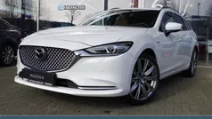 Weiß rhodium white Gebraucht 2023 Mazda 6 20th Anniversary Kombi | 34.989 € (Fairer Preis)