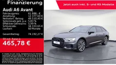Daytonagrau perleffekt Gebraucht 2025 Audi A6 S-Line Kombi | 61.888 € (Superpreis)