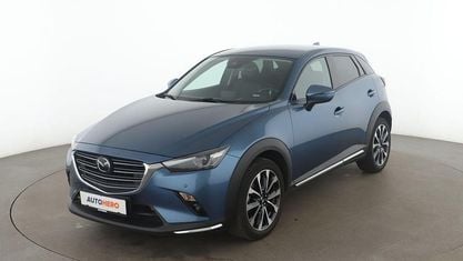 Begagnad Mazda CX-3 Sports-Line 121 HK (88 kW) 2019 Blå SUV