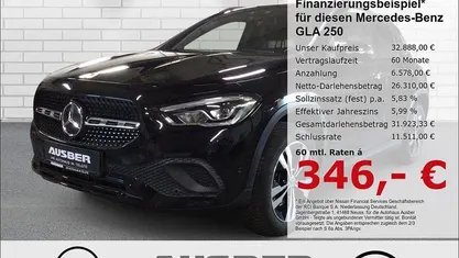 Metalliclack (schwarz Gebraucht 2022 Mercedes GLA250 Night SUV | 32.888 € (Superpreis)