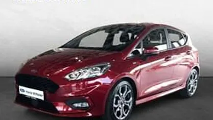 Gebraucht Ford Fiesta ST-Line 101 PS (74 kW) 2018 Rubyrot (metallic) Kleinwagen