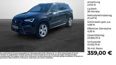 Schwarz Gebraucht 2021 Seat Ateca FR SUV | 23.990 € (Fairer Preis)