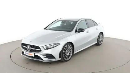 Gebraucht Mercedes A200 AMG line 150 PS (110 kW) 2020 Grau Limousine