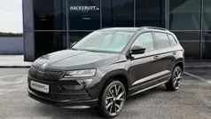 Schwarz Gebraucht 2021 Skoda Karoq SportLine SUV | 27.980 € (Fairer Preis)