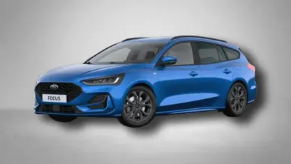 Neu Ford Focus ST-Line X 155 PS (114 kW) 2025 Desert island blue metallic Kombi