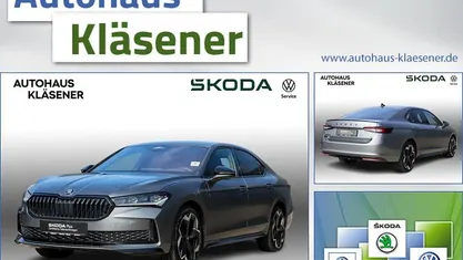 Usata Skoda Superb SportLine 204 CV (150 kW) 2025 Grigio Berlina