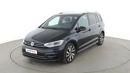 Schwarz Gebraucht 2018 VW Touran Highline Van / Kleinbus | 23.220 € (Fairer Preis)