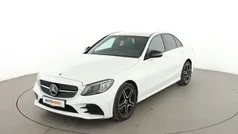 Weiß Gebraucht 2021 Mercedes C400 AMG line Limousine | 37.330 € (Guter Preis)