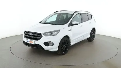 Gebraucht Ford Kuga ST-Line 150 PS (110 kW) 2018 Weiß SUV