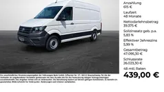 Weiß Neu 2025 VW Crafter Van | 39.990 € (Guter Preis)