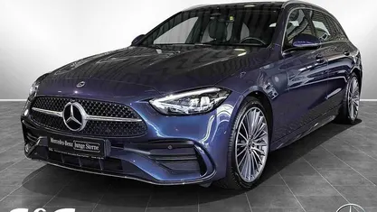 Gebraucht Mercedes C180 AMG 170 PS (125 kW) 2024 Metalliclack sodalithblau Kombi