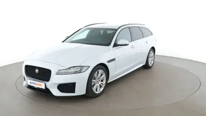 Gebraucht Jaguar XF Chequered Flag 241 PS (177 kW) 2020 Weiß Kombi